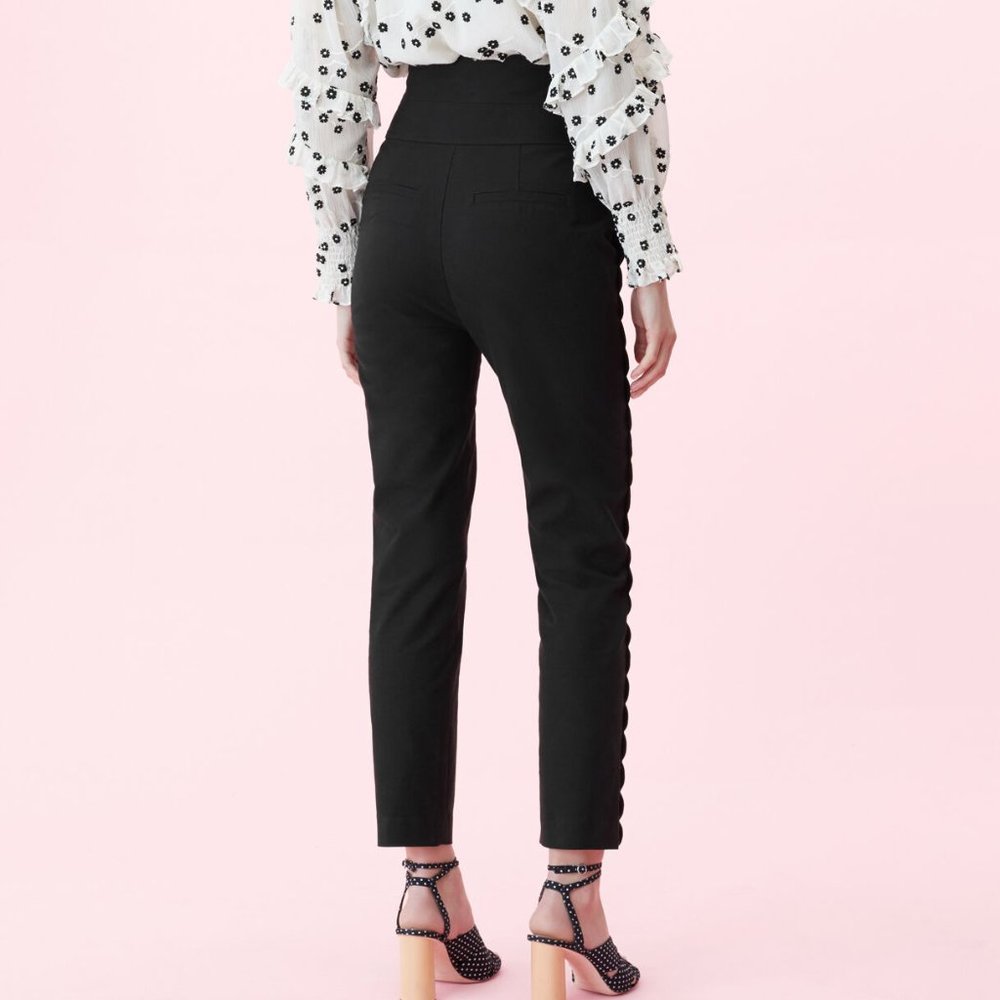 Rebecca Taylor Scalloped Pant - Picture 2 of 4